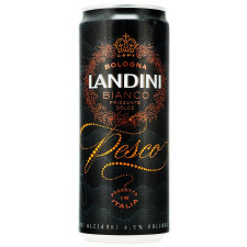 Напій Landini Bianco персик на основі вина 6,5% 0,33л mini slide 1
