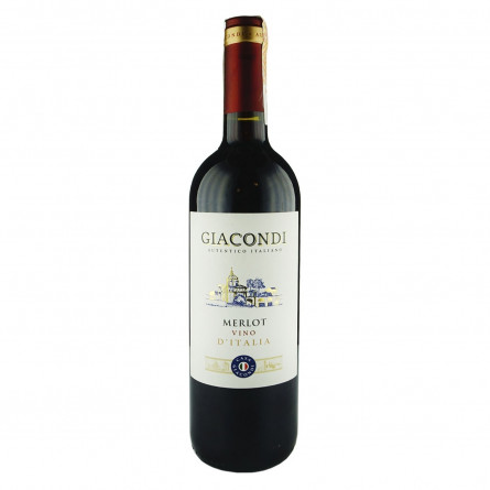 Вино Giacondi Merlot червоне напівсухе 12.5% 3л