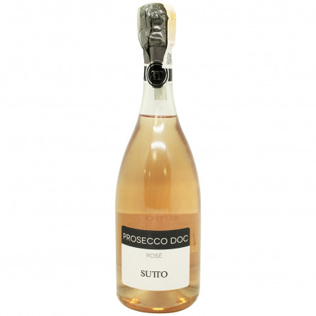 Вино ігристе Sutto Prosecco Melisimato Rose Brut 11% 0,75л slide 1