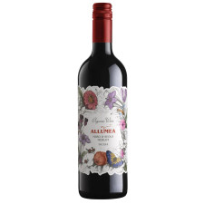 Вино Allumea Nero D'Avola Merlot красное полусухое 13,5% 0,75л mini slide 1