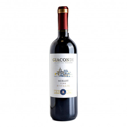 Вино Giacondi Merlot Delle Venezie червоне напівсухе 12% 0,75л