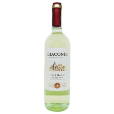 Вино Giacondi Trebbiano Rubicone IGT белое сухое 11,5% 0,75л mini slide 1