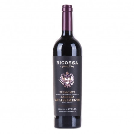 Вино Barbera Appasimento Ricossa красное сухое 13,5% 0,75л