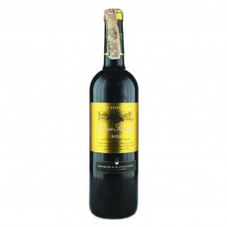 Вино Rioja Santiago Gran Reserva Rioja красное сухое 13,5% 0,75л