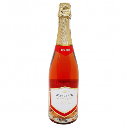 Вино ігристе Marques de Monistrol Cava Brut Rose рожеве 11,5% 0,75л