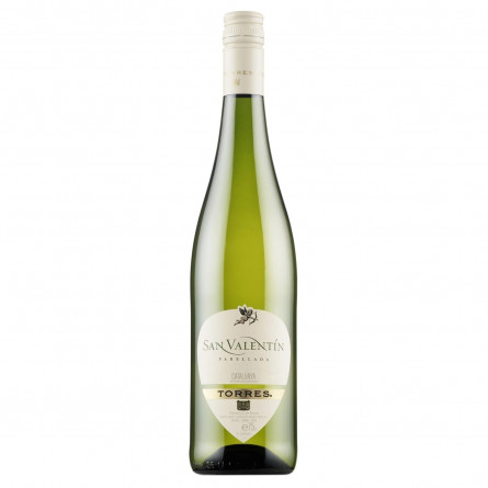 Вино Torres San Valentin Parellada біле напівсухе 11% 0,75л