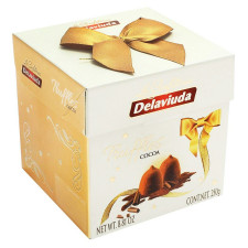 Цукерки Delaviuda Трюфель з какао 250г mini slide 1