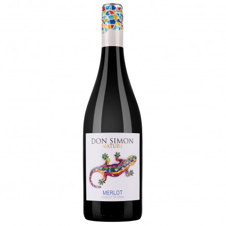 Вино Don Simon Merlot красное сухое 12,5% 0,75л slide 1
