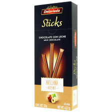 Цукерки Delaviuda Sticks лісовий горіх 120г mini slide 1