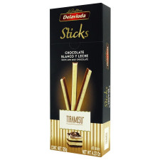Цукерки Delaviuda Sticks Тірамісу 120г mini slide 1