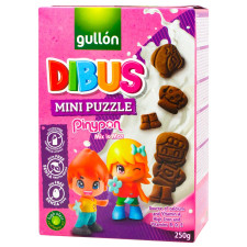 Печиво Gullon Dibus Mini Puzzle 250г mini slide 1