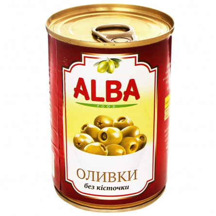 Оливки Alba Food без кісточки 300мл