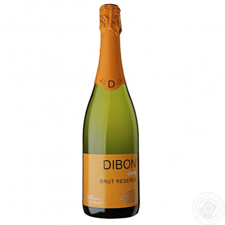 Вино ігристе Dibon Brut Reserva біле сухе 11,5% 0,75л