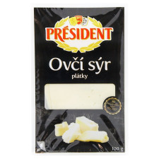 Сир President овечий скибками 50% 100г mini slide 1