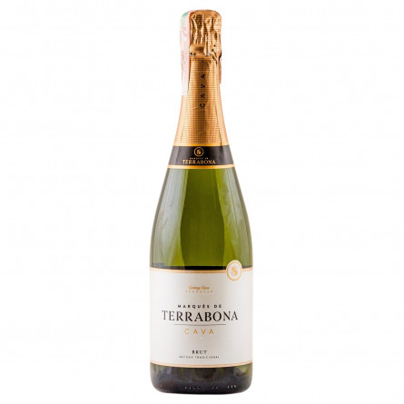 Вино ігристе Marques de Terrabona Cava Brut біле сухе 11,5% 0,75л