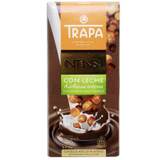 Шоколад молочный Trapa Intenso с целыми ядрами ореха фундука 175г mini slide 1