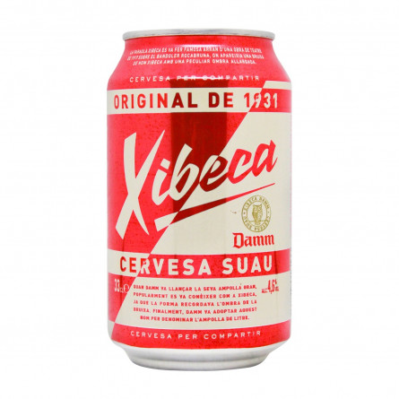 Пиво Xibeca Damm светлое 4,6% 0,33л