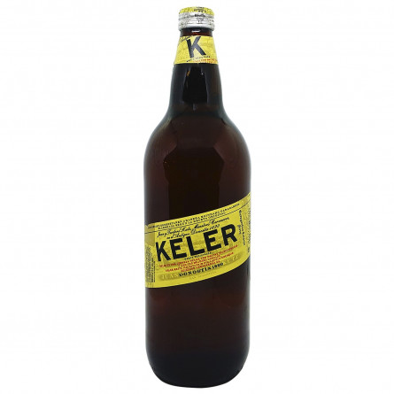Пиво Keler Lager светлое 6,2% 1л slide 1