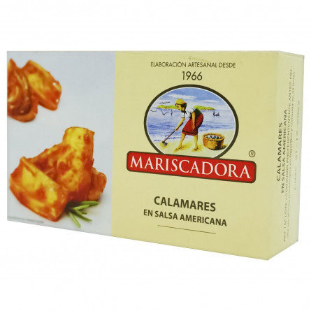 Шматочки кальмара Mariscadora в американському соусі з/б 120мл