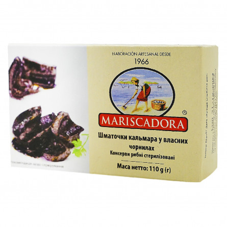Кусочки кальмара Mariscadora в американском соусе ж/б 120мл slide 1