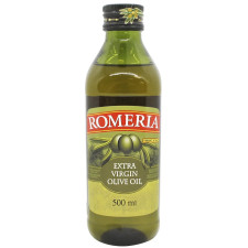 Масло оливковое Romeria Extra Virgin нерафинированное 500мл mini slide 1