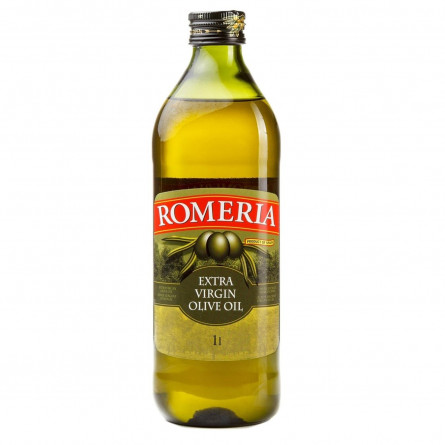 Олія оливкова Romeria нерафінована першого холодного віджиму 1л slide 1