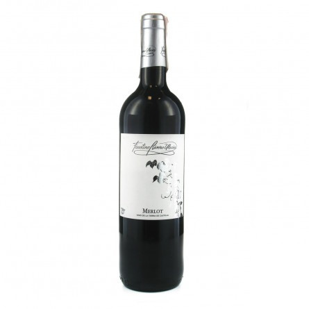Вино Faustino Rivero Ulecia Merlot красное сухое 13% 0,75л slide 1