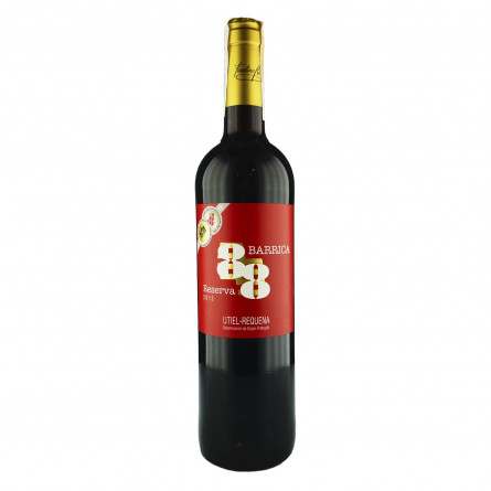 Вино Barrica 88 Reserva Utiel-Requena красное сухое 13% 0,75л