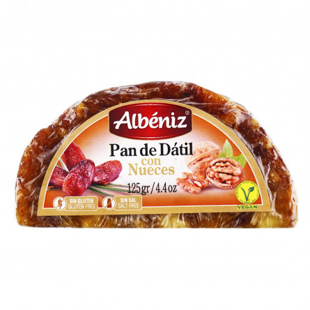 Хліб Albeniz фініково-горіховий 125г slide 1