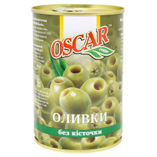 Оливки Oscar без кісточки 400г mini slide 1