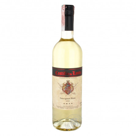 Вино Castillo de landa Sauvignon Blanc белое сухое 12% 0,75л slide 1