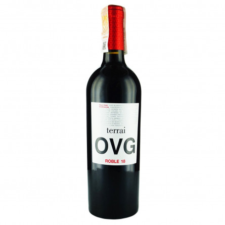 Вино Terrai OVG Roble 17 Garnacha червоне сухе 14% 0,75л
