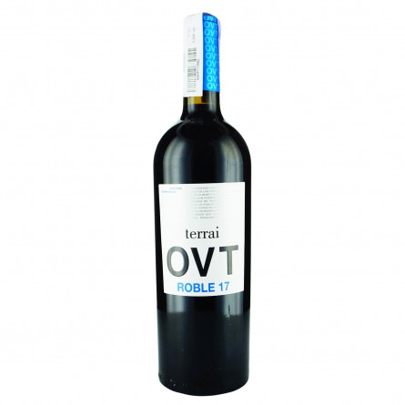 Вино Terrai OVG Roble 17 Tempranillo червоне сухе 14% 0,75л