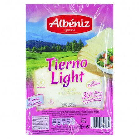 Сыр Albeniz легкий 18% 80г slide 1