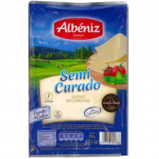 Сыр Albeniz полутвердый нарезанный 20% 80г mini slide 1
