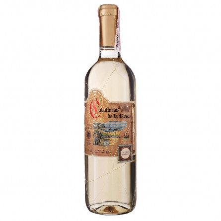 Вино Lozano Caballeros de la Rosa Blanco Semidulce белое полусладкое 12% 0,75л