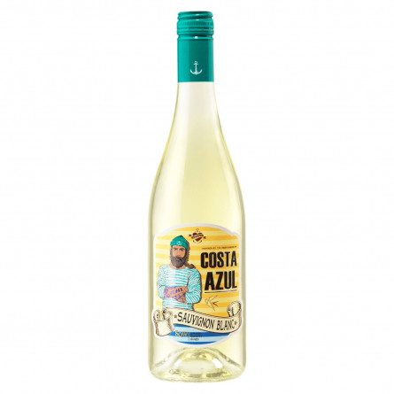 Вино Costa Azul Sauvignon белое сухое 12% 0.75л