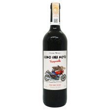 Вино Como Una Moto Tempranillo Red Dry червоне сухе 12% 0,75л mini slide 1