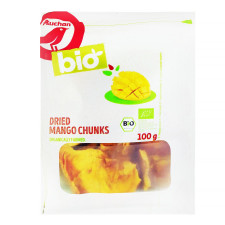 Манго Ашан Bio сушений скибочками 100г mini slide 1