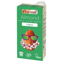 Рослинне молоко Ecomil з мигдалю з сиропом агави органічне 1л mini slide 1