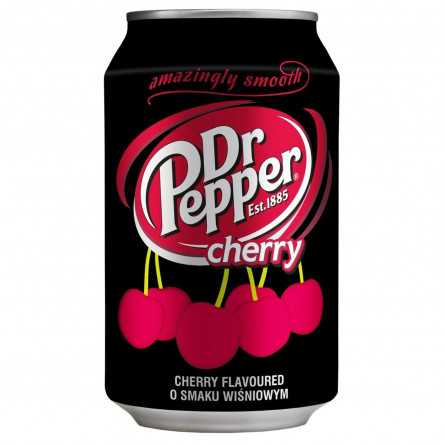 Напиток Dr.Pepper Сherry газированный ж/б 0,33л slide 1