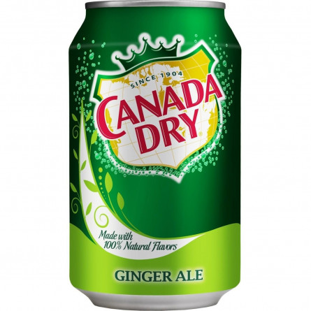 Напій газований Dr.Pepper Canada Dry 0,33л