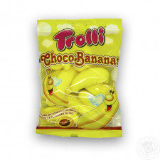 Конфеты Trolli Choco Bananas 150г mini slide 1
