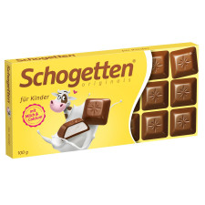 Шоколад Schogetten For Kids молочний 185г mini slide 1