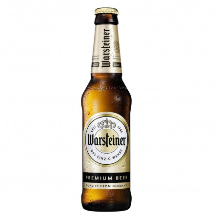 Пиво Warsteiner Premium Verum світле 4,8% 0,33л