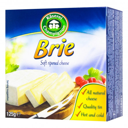 Сыр Kaserei Champignon Brie с плесенью 50% 125г
