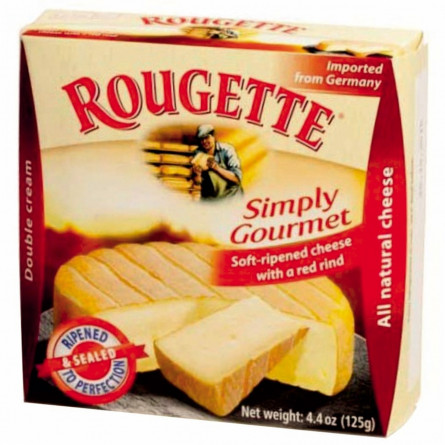 Сир Rougette Simply Gourmet м'який 60% 125г slide 1