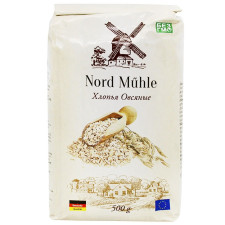 Пластівці вівсяні Nord Muhle дрібного помолу 500г mini slide 1