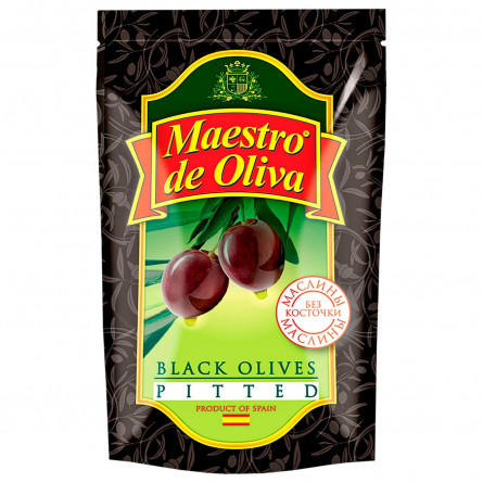 Маслины Maestro de Oliva без косточки 170г slide 1