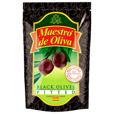 Маслини Maestro de Oliva без кісточки 170г mini slide 1